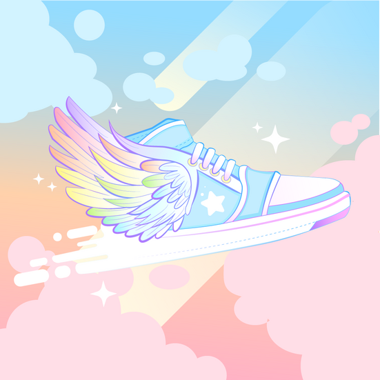Winged Sneakers